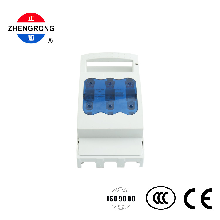 Separator întrerupător cu siguranță cu 3 poli 160A 690V șină DIN