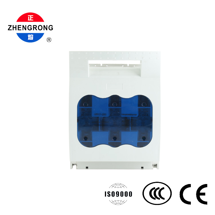 Separator întrerupător cu siguranță cu 3 poli 250A 690V șină DIN