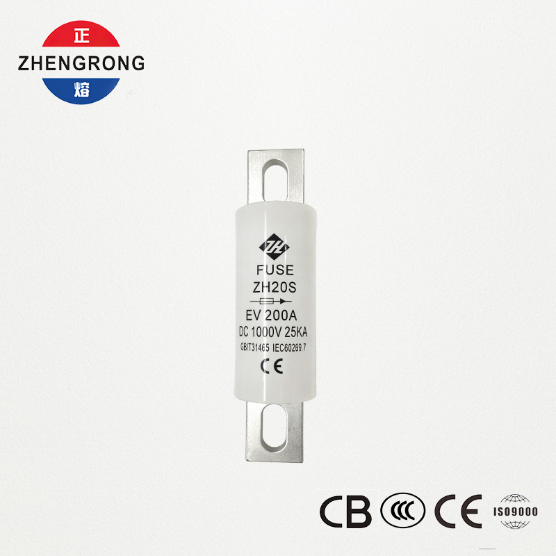 Siguranță EV DC 200A 1000V (ZH20S) | Capacitate de rupere 25kA | Certificat IEC60269