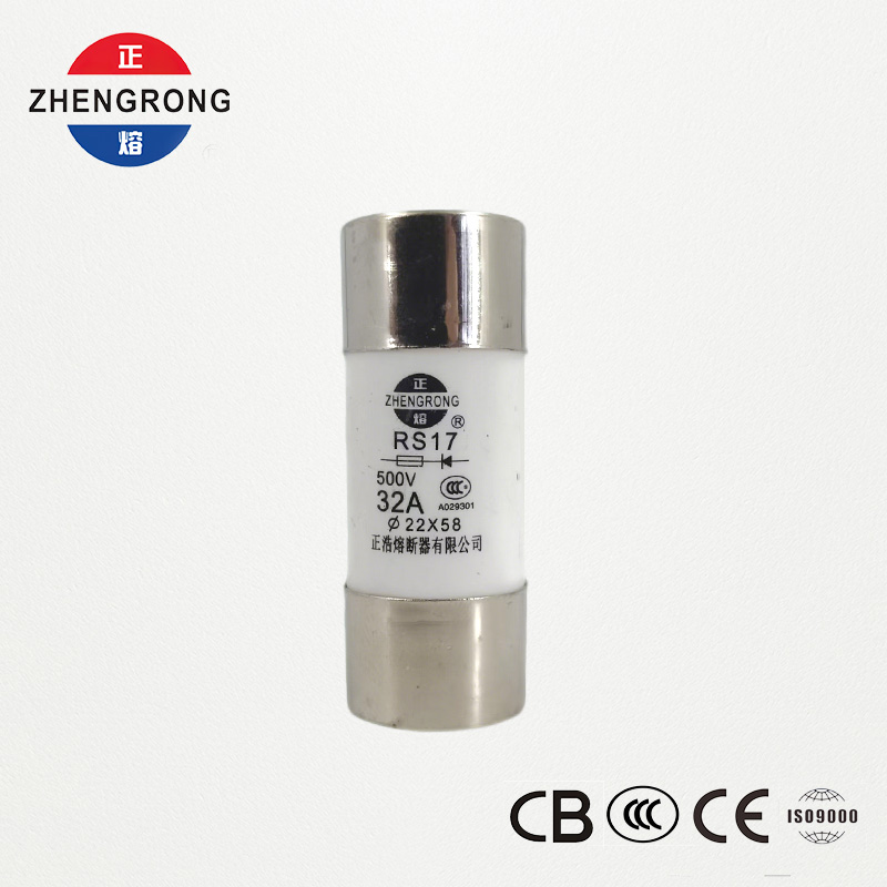 Siguranță cilindrică cu acțiune rapidă RS17 32A 500V | 22*58mm | Certificat CCC