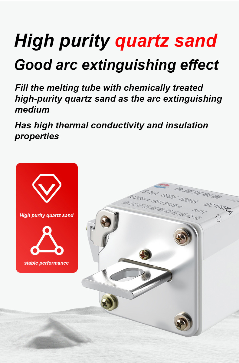 Legături de siguranță RS76A 600V 100A BC100KA