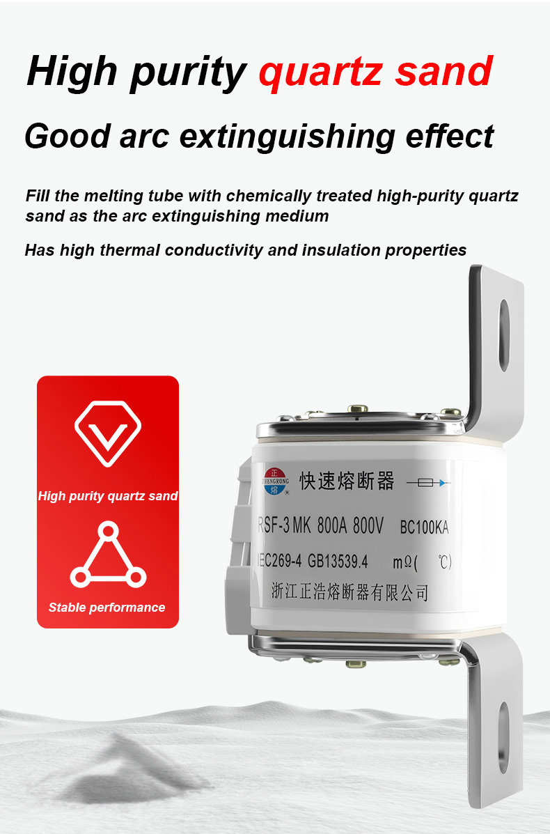 RSF-3MK 800V-800A BC100KA Legături de siguranță